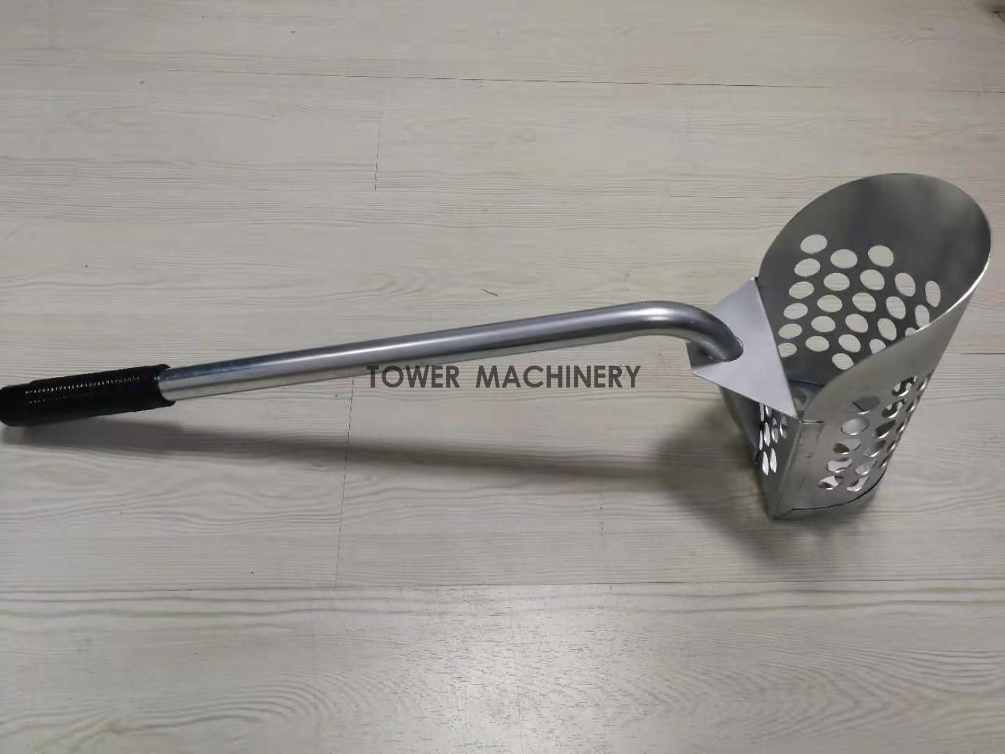 Long Handle Galvanized Steel Metal Detecting Sand Scoop(图2)