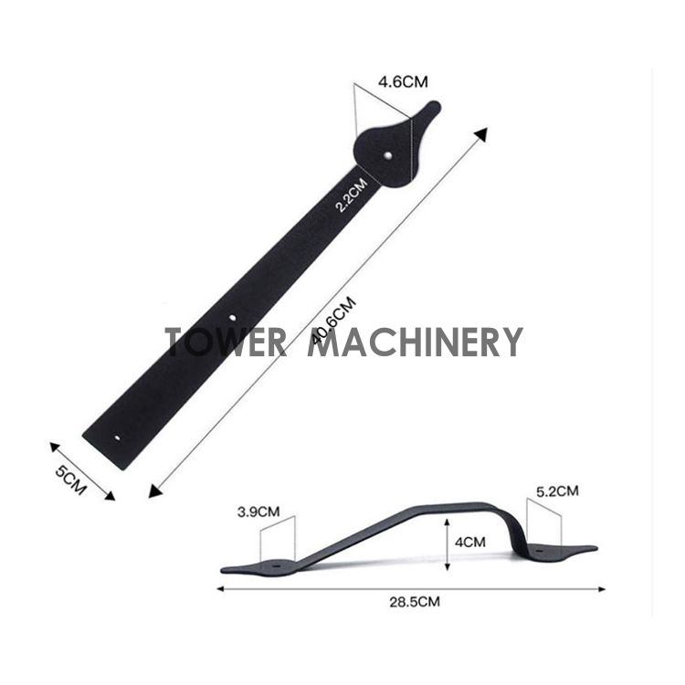 Decorative Garage Door Hardware Kit Hinge and Handle(图1)